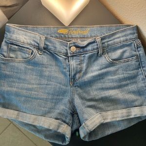Old Navy “boyfriend” denim shorts